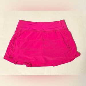 EUC Lululemon Pace Rival Mid Rise Skirt